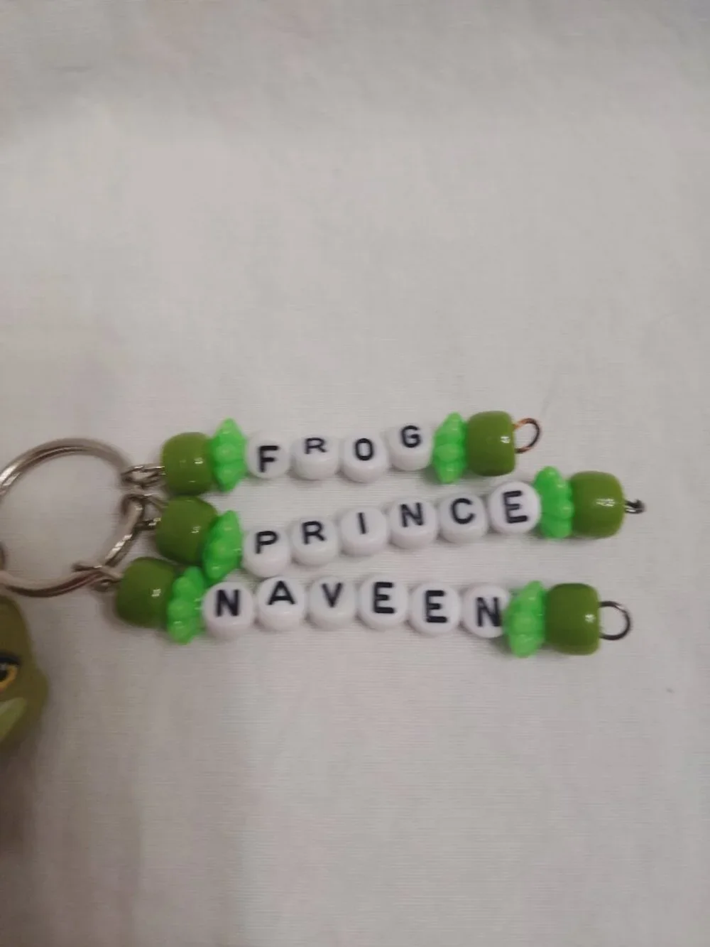Disney Doorable Frog Prince Naveen Handmade Keychain
